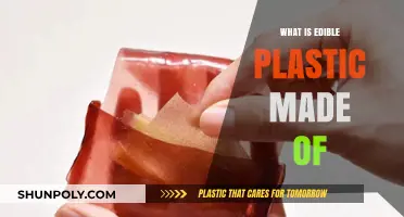 Unveiling Edible Plastic: Ingredients, Creation, and Eco-Friendly Potential