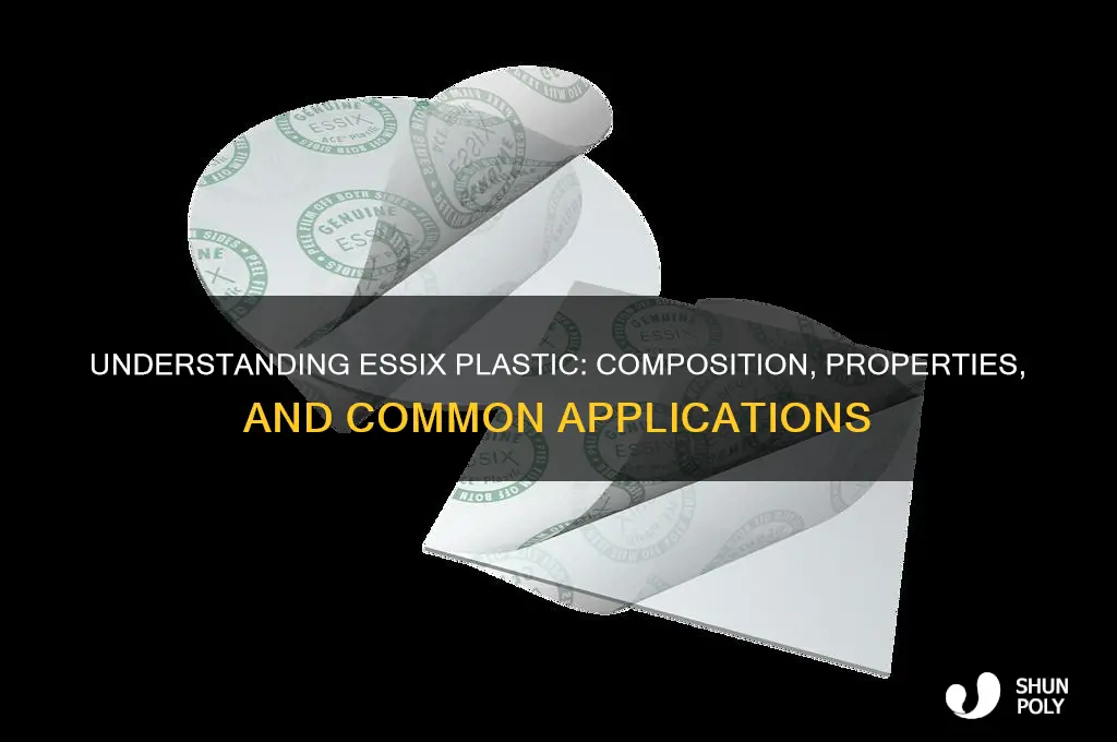 what is essix plastic made of