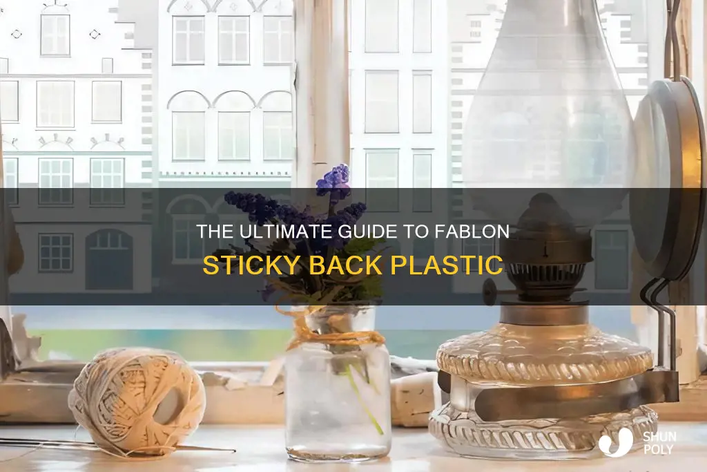 what is fablon sticky back plastic