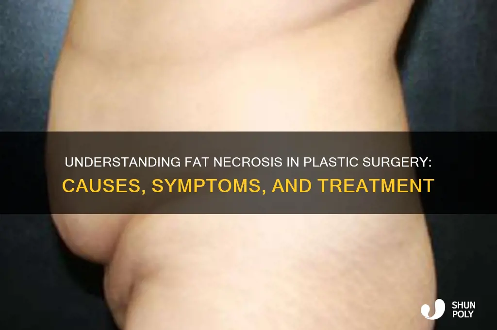 what is fat necrosis in plastic surgery