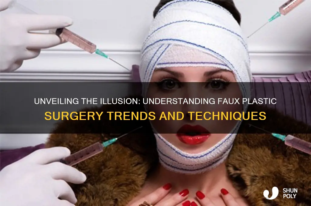 what is faux plastic surgery