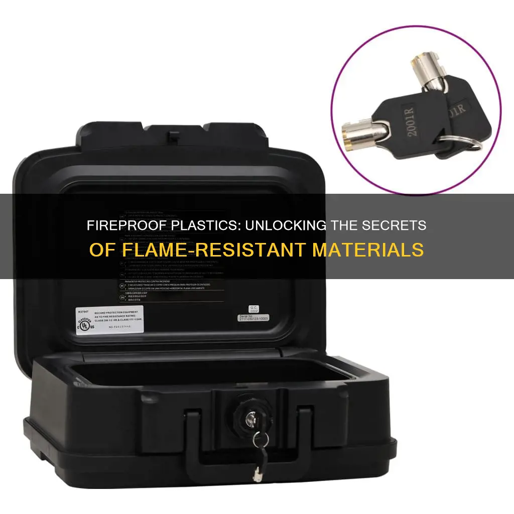 what is fireproof plastic give an example