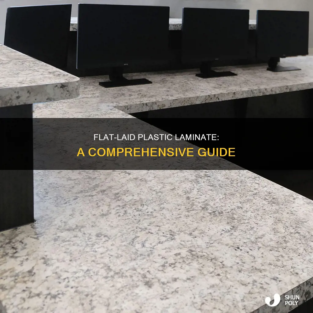 what is flat laid plastic laminate