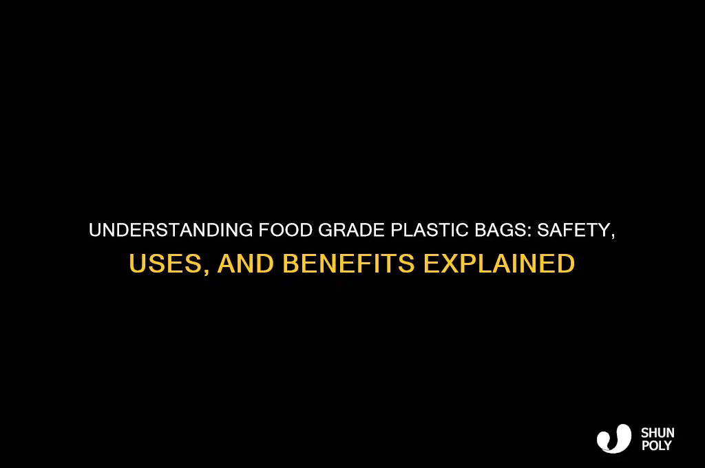 what is food grade plastic bag