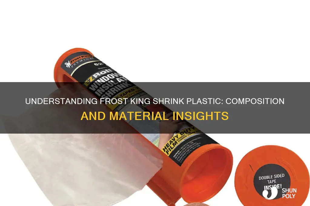 what is frost king shrink plastic made of