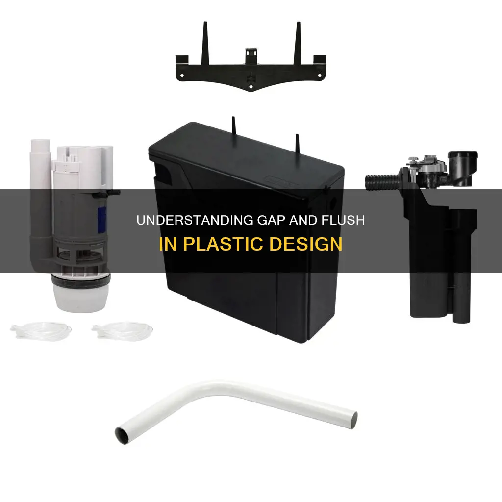 what is gap and flush in plastic