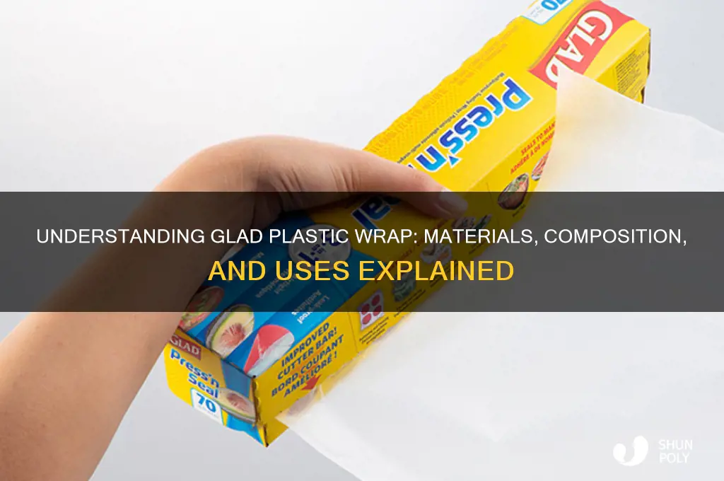 what is glad plastic wrap made of