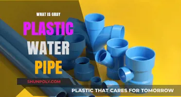 Gray Plastic Water Pipe: What Is It?