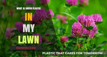Green Plastic Mystery: Why is it in My Lawn?