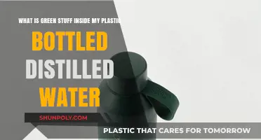 Green Substance in Plastic Bottled Distilled Water: Causes and Concerns