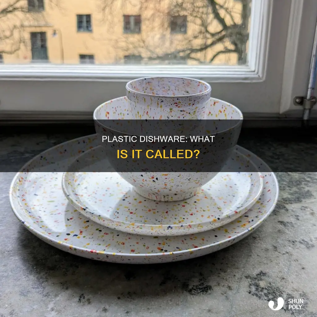 what is hard plastic dishware called