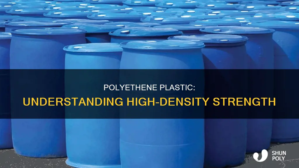 what is high density polyethene plastic