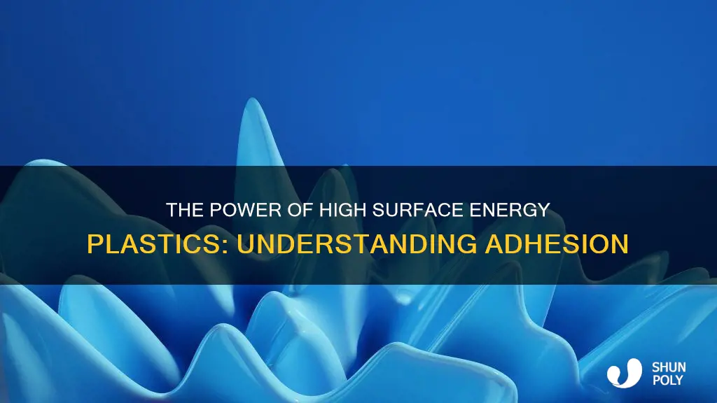 what is high surface energy plastic