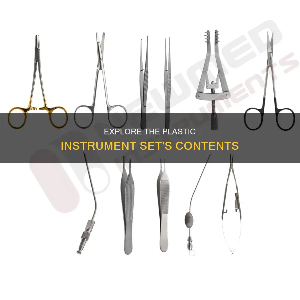 what is in a plastics instrument set