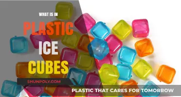 Plastic Ice Cubes: What's Inside?
