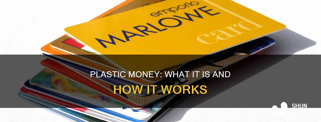 what is known as plastic money