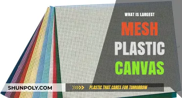 Plastic Canvas Crafts: Exploring the Largest Mesh Options