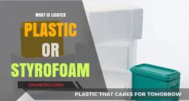 Plastic vs. Styrofoam: Which Material is Lighter?