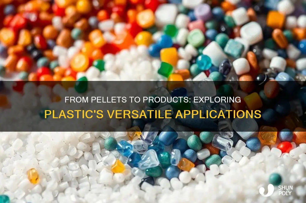 what is made from plastic pellets