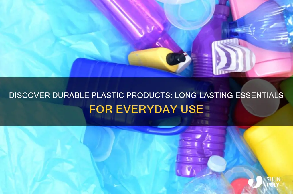 what is made of durable plastic