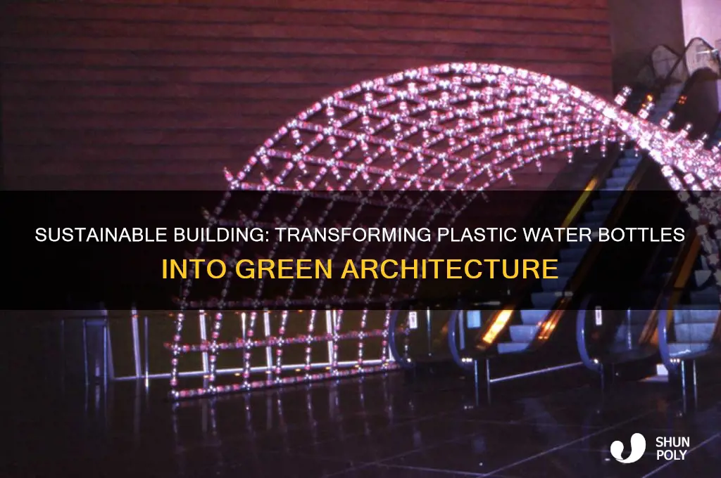 what is made of plastic water bottles for green architecrture