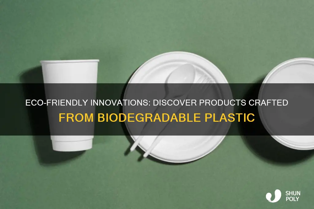 what is made out of biodegradable plastic