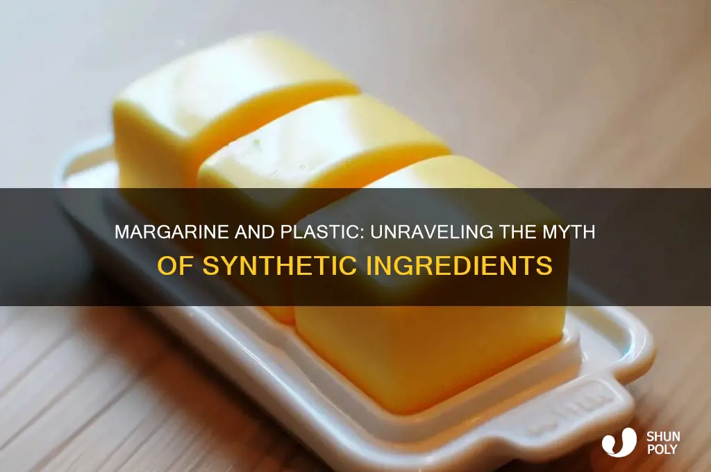 what is margarine made of plastic