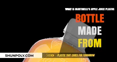 Unveiling Martinelli's Apple Juice Bottle: Material Composition Explained