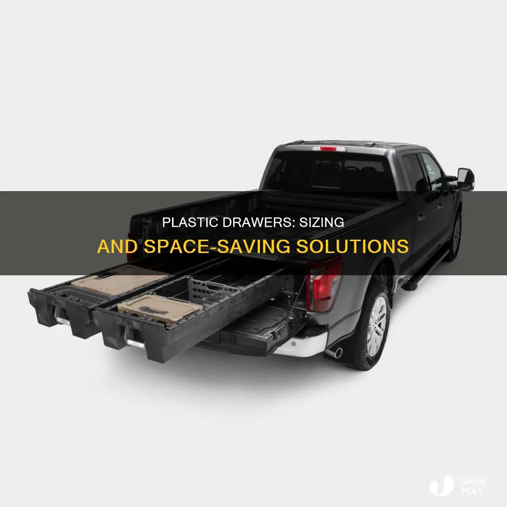 what is measurement of plastic drawers