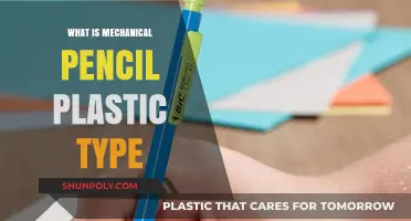 Mechanical Pencil Plastic: What's the Material?