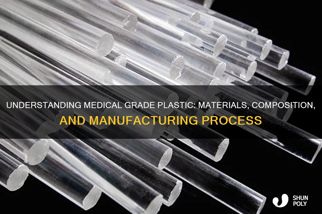 what is medical grade plastic made from