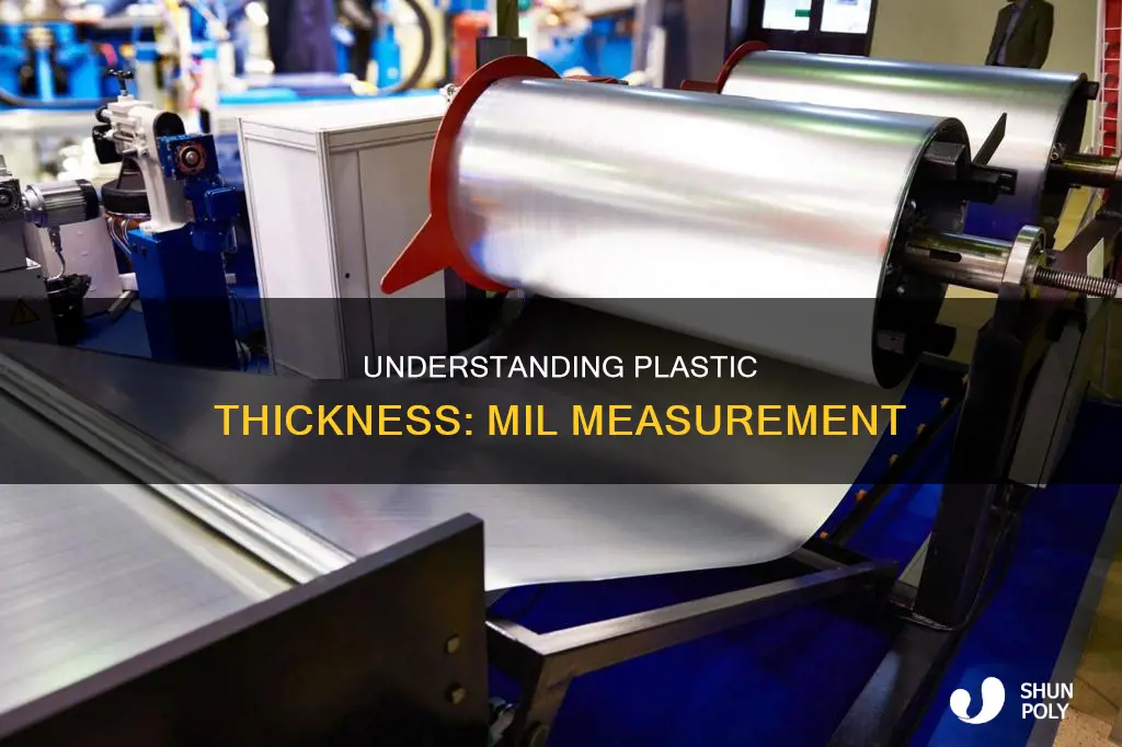 what is mil in plastic thickness