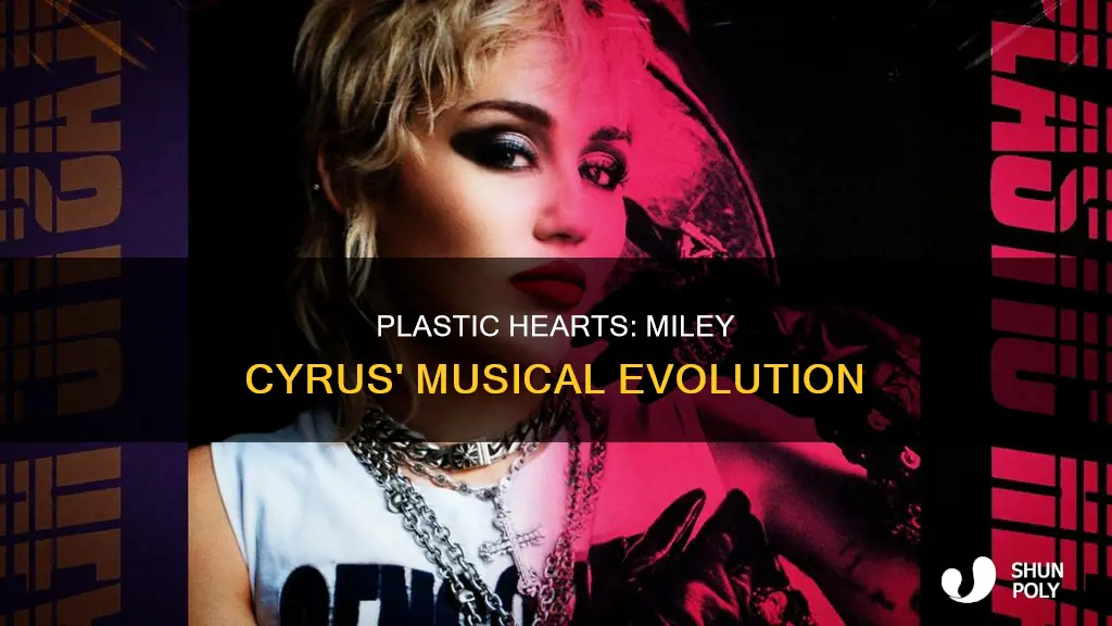 what is miley cyrus plastic hearts about
