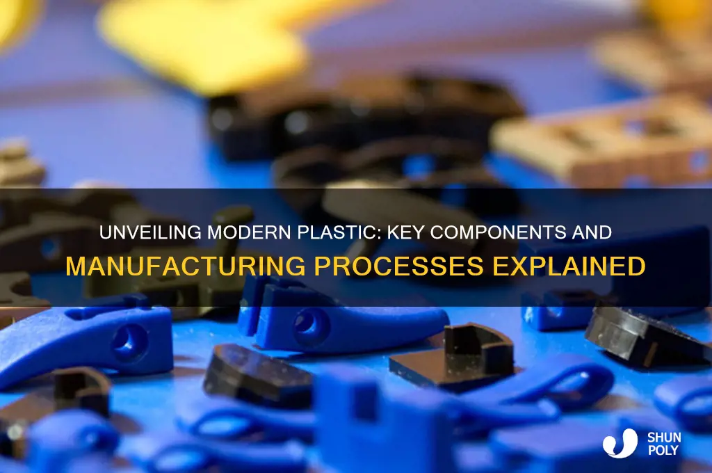 what is modern plastic made of