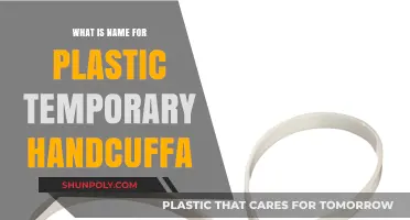 Handcuffed by Plastic: Temporary Restraints' Surprising Name