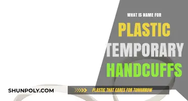 Plastic Handcuffs: Temporary Restraints, a Lasting Name