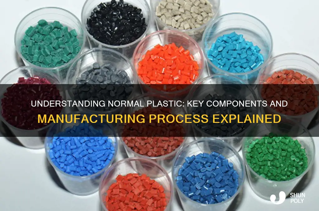 what is normal plastic made of