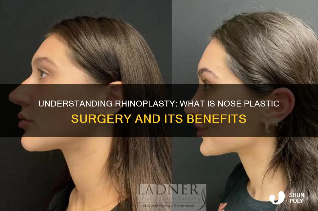 what is nose plastic surgery