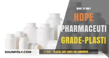 HDPE Pharmaceutical Grade Plastics: Safe and Pure