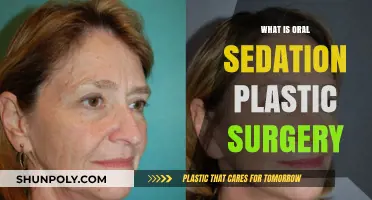 Understanding Oral Sedation in Plastic Surgery: Benefits, Risks, and Process