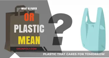 The Great Debate: Paper or Plastic?