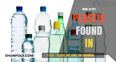 Common Items Containing PET Plastic
