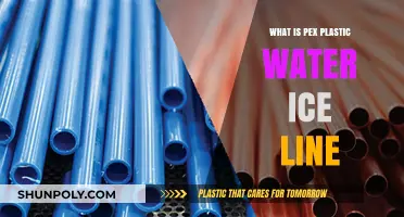 Pex Plastic Pipes: Water and Ice Line Essentials