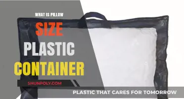 Pillow-Sized Plastic Containers: What's the Deal?