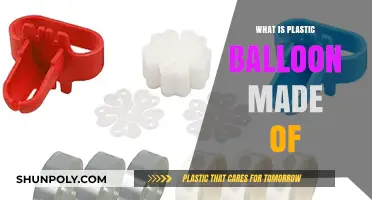Unveiling the Surprising Materials Behind Plastic Balloons' Composition