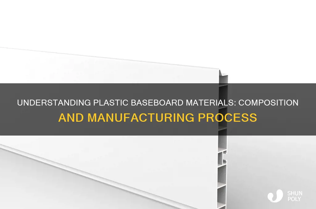 what is plastic baseboard made of