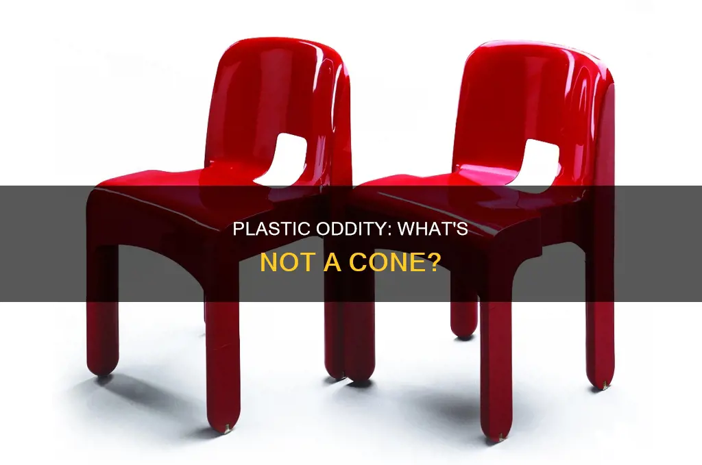 what is plastic but not a cone