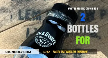 Why JD 1/2 Bottles Have Plastic Caps: Purpose Explained