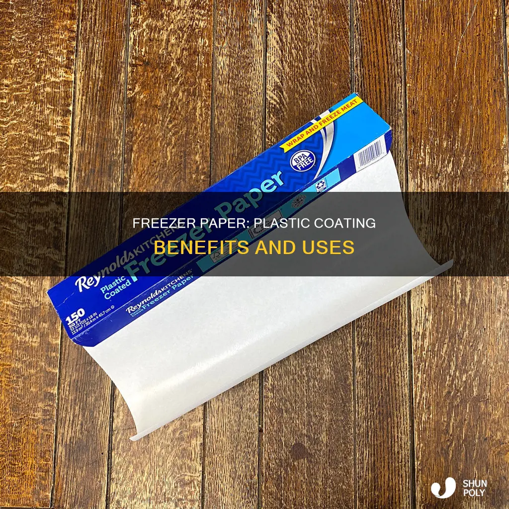 what is plastic coated freezer paper