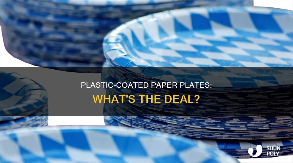 what is plastic coated paper plates